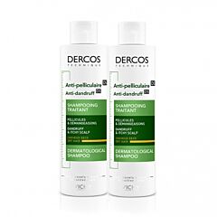 Vichy Dercos Shampooing Anti-Pelliculaire Cheveux Secs Flacon PROMO DUO 2ème -50% - 2x200ml