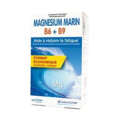 Aquatechnie Magnésium Marin B6+B9 100 Gélules