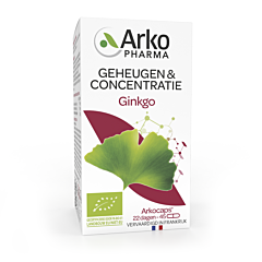 Arkocaps Ginkgo Geheugen & Concentratie - 45 Capsules