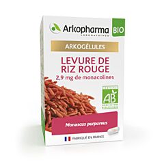 Arkocaps Levure De Riz Rouge BIO 150 Gélules NF