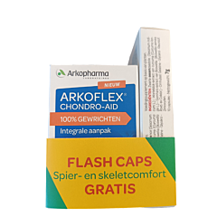 Arkoflex Chondro-Aid 100% Gewrichten 60 Capsules + 10 Flash Caps GRATIS