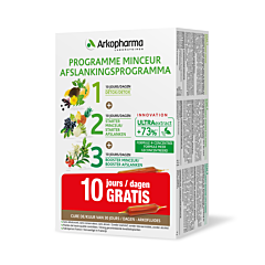 Arkofluides Bio Afslankprogramma 30x10ml Ampullen Promo 10 Dagen GRATIS