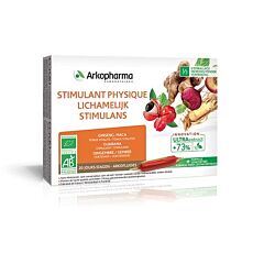 Arkopharma Arkofluides Stimulant Physique 20 Jours 20 Ampoules