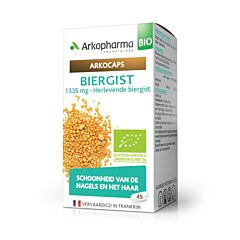Arkopharma Arkogélules Levure de Bière Bio 45 Gélules