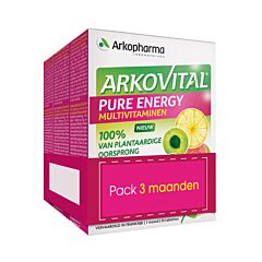 Arkopharma Arkovital Pure Energy Multivitamines 90 Comprimés PACK PROMO 3 Mois
