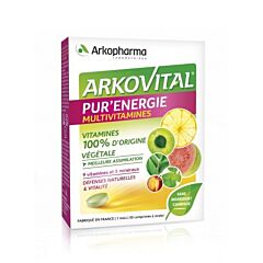 Arkopharma Arkovital Pure Energy Multivitamines 30 Comprimés