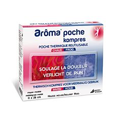 Arôma Poche Thermique Chaud/Froid Réutilisable Moyen Modèle 11x28cm 1 Pièce