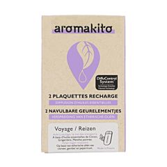 Aromakito Reizen Navulbare Geurelementjes 2 Stuks