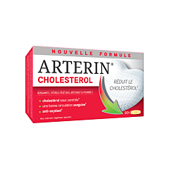 Arterin Cholestérol Sans Levure Rouge De Riz/Statines & Bonne Tolérance 90 Comprimés