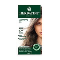 Herbatint Soin Colorant Permanent Cheveux 7C Blond Cendré Flacon 150ml