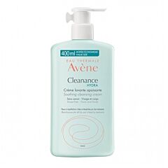 Avène Cleanance Hydra Verzachtende Wascrème 400ml