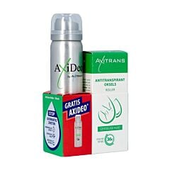 Axitrans Oksels Gevoelige Huid Roller 20ml + GRATIS Axideo Sport Spray 75ml