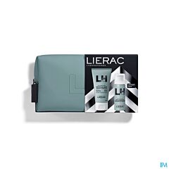 Lierac Homme Kerstset Aftershavebalsem 75ml + Scheerschuim 50ml Gratis