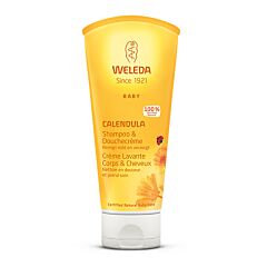 Weleda Bébé Crème Lavante Corps-Cheveux au Calendula Tube 200ml