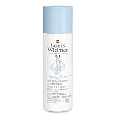 Louis Widmer BabyPure Shampooing & Lotion Nettoyante Sans Parfum Flacon 200ml