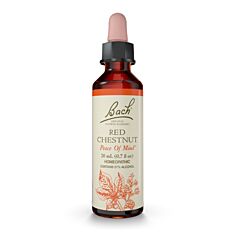 Bach Flower Remedie N°25 Red Chestnut Druppels 20ml