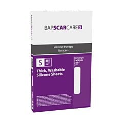 Bap Scar Care S Zelfklevend Siliconenverband - 5x20cm - 2 Stuks