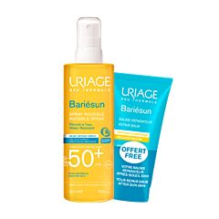 Uriage Bariésun Spray SPF50+ 200ml + Baume Réparateur Après-Soleil 50ml GRATUIT