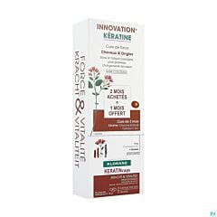 Klorane KERATINCaps Haar & Nagels 3x30 Capsules NF