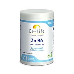 Be-Life Zn B6 Stress Oxydatif & Peau Saine 60 Gélules