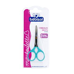 Bebisol Ciseaux à Ongles Droits Bébé 1 Pièce