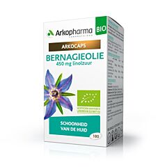 Arkopharma Arkogélules Huile de Bourrache Bio Beauté de la Peau 180 Gélules NF