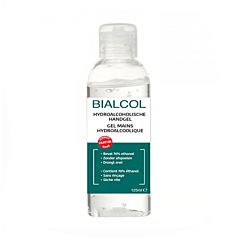 Bialcol Gel Mains Hydroalcoolique Sans Rinçage Flacon 125ml