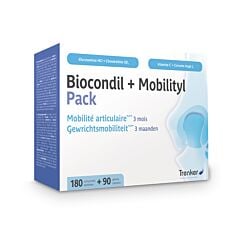 Biocondil + Mobilityl Pack Mobilité Articulaire 180 Comprimés + 90 Gélules NF