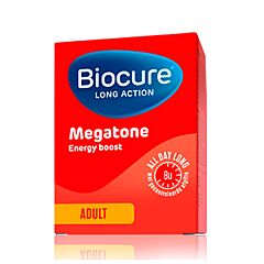Biocure Long Action Megatone Energy Boost Adult 60 Tabletten