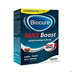 Biocure Max Boost 30 Tabletten