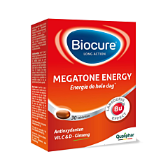 Biocure Megatone Energy LA 30 Comprimés