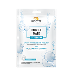 Biocyte Bubble Mask Oxygénant Masque Fraîcheur & Anti-Pollution 1 Pièce