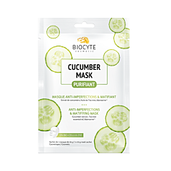 Biocyte Cucumber Mask Purifant Masque Anti-Imperfections & Matifiant 1 Pièce