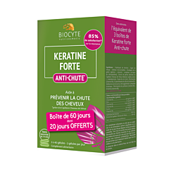 Biocyte Keratine Forte Anti-Haaruitval - 120 Capsules