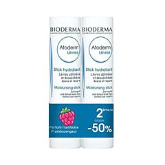 Bioderma Atoderm Stick Lèvres Duo 2x4g PROMO 2ème -50%