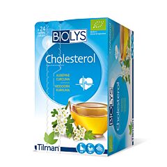 Biolys Cholestérol Tisane Aubépine Curcuma 24 Infusions