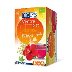 Biolys Ventre Plat Tisane Fenouil-Hibiscus 24 Infusions