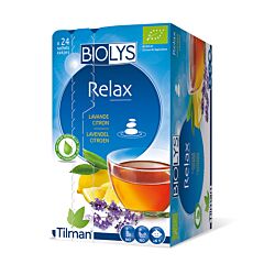 Biolys Relax Tisane Lavande-Citron 24 Infusions