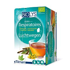 Biolys Voies Respiratoires Primevère Plantain 24 Infusions