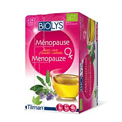 Biolys Ménopause Tisane Sauge Lavande 24 Infusions