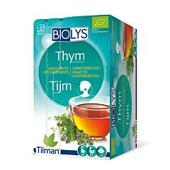 Biolys Gorge Irritée Tisane Thym 24 Infusions