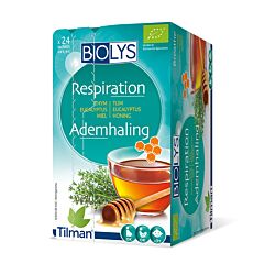 Biolys Respiration Tisane Thym-Eucalyptus-Miel 24 Infusions