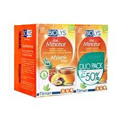 Biolys Thé Minceur Guarana/Thé Vert/Fruits Exotiques 24 Infusions Duopack 2ème à -50%