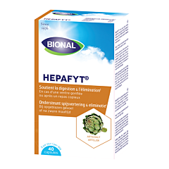Bional Hepafyt Digestion & Elimination 40 Gélules