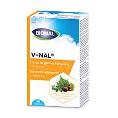Bional V-Nal Jambes Fatiguées 40 Gélules