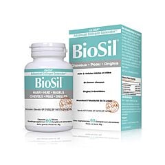 BioSil Cheveux Peau & Ongles 60 Gélules