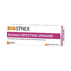 Biosynex Autotest infection urinaire 3 Pièces