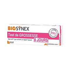 Biosynex Test De Grossesse 8 Jours 1 Pièce
