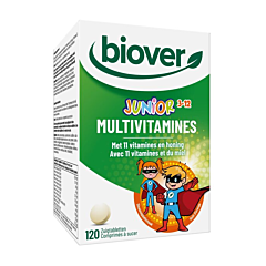Biover Junior Multivitamines Goût d’Orange - 120 Comprimés
