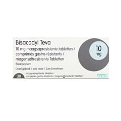 Bisacodyl Teva 10mg 30 Tabletten